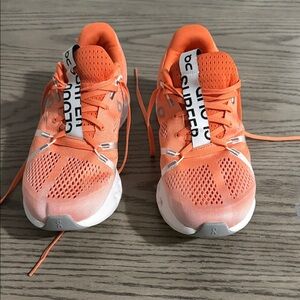 On Running Bright Orange Sneakers